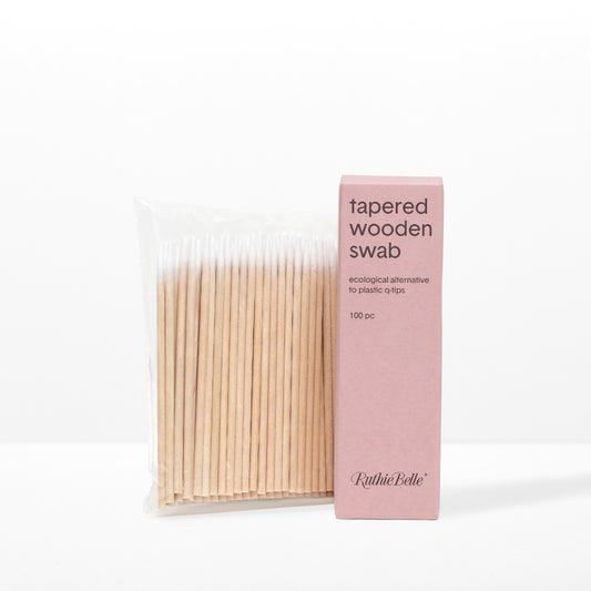 Tapered Wooden Swab 100pc